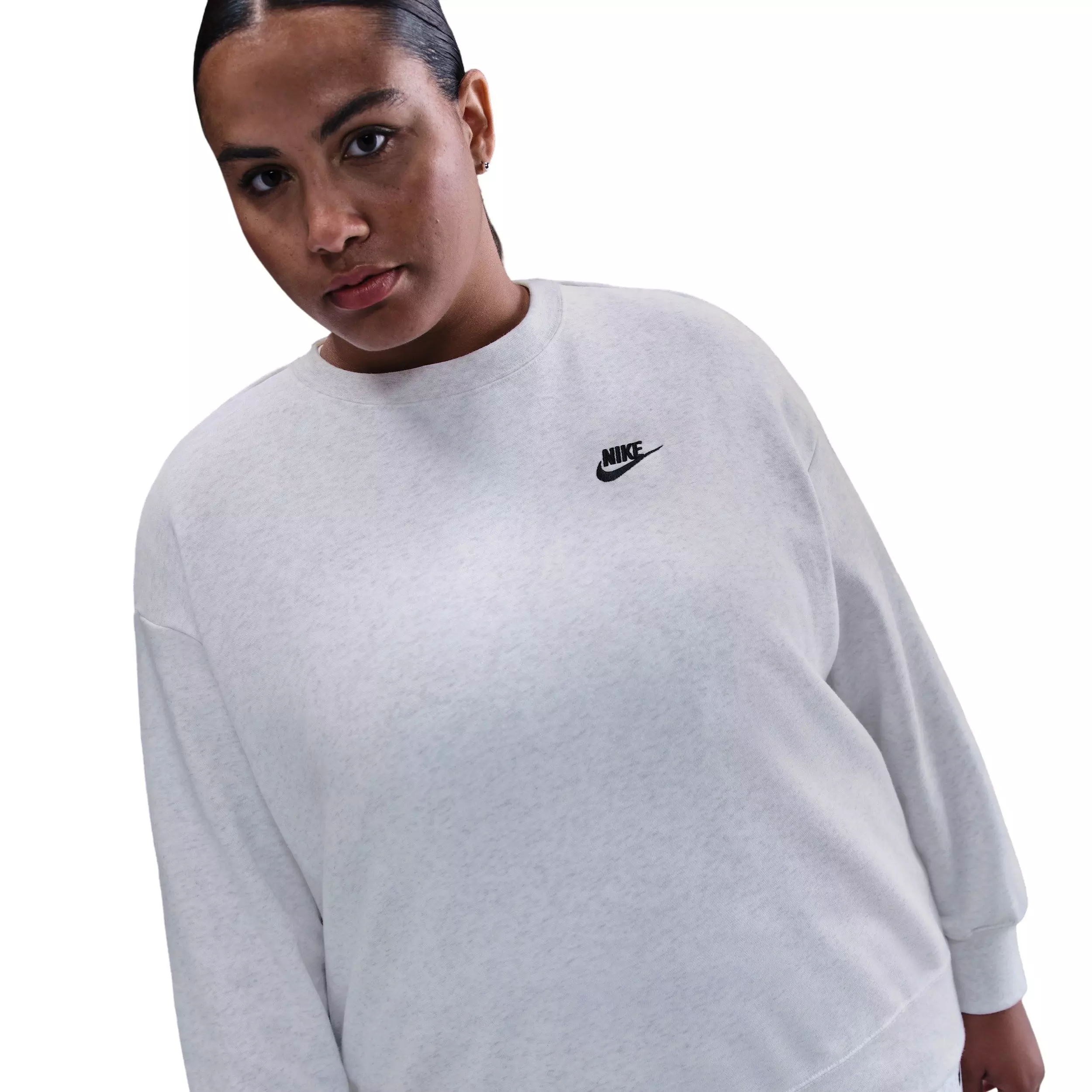 Nike Women's Sportswear Club Fleece Loose-Crew-Neck Sweatshirt